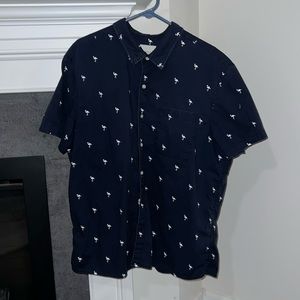 XXL Flex short sleeve button down
